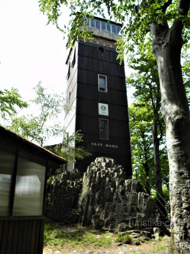 Torre de observação em Vlčí hora