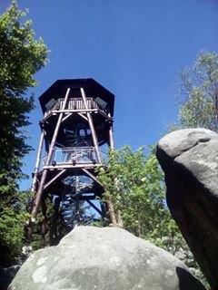 Lookout tower on Čáp hill