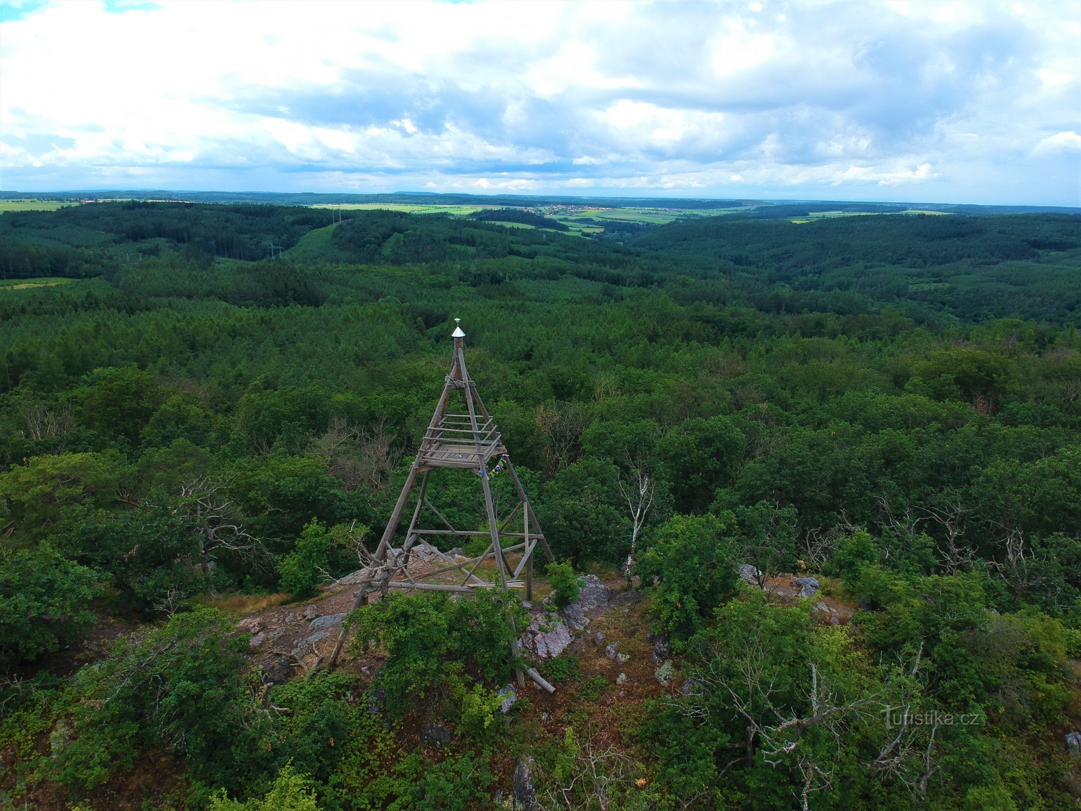 Lookout tower on Vysoké vrch