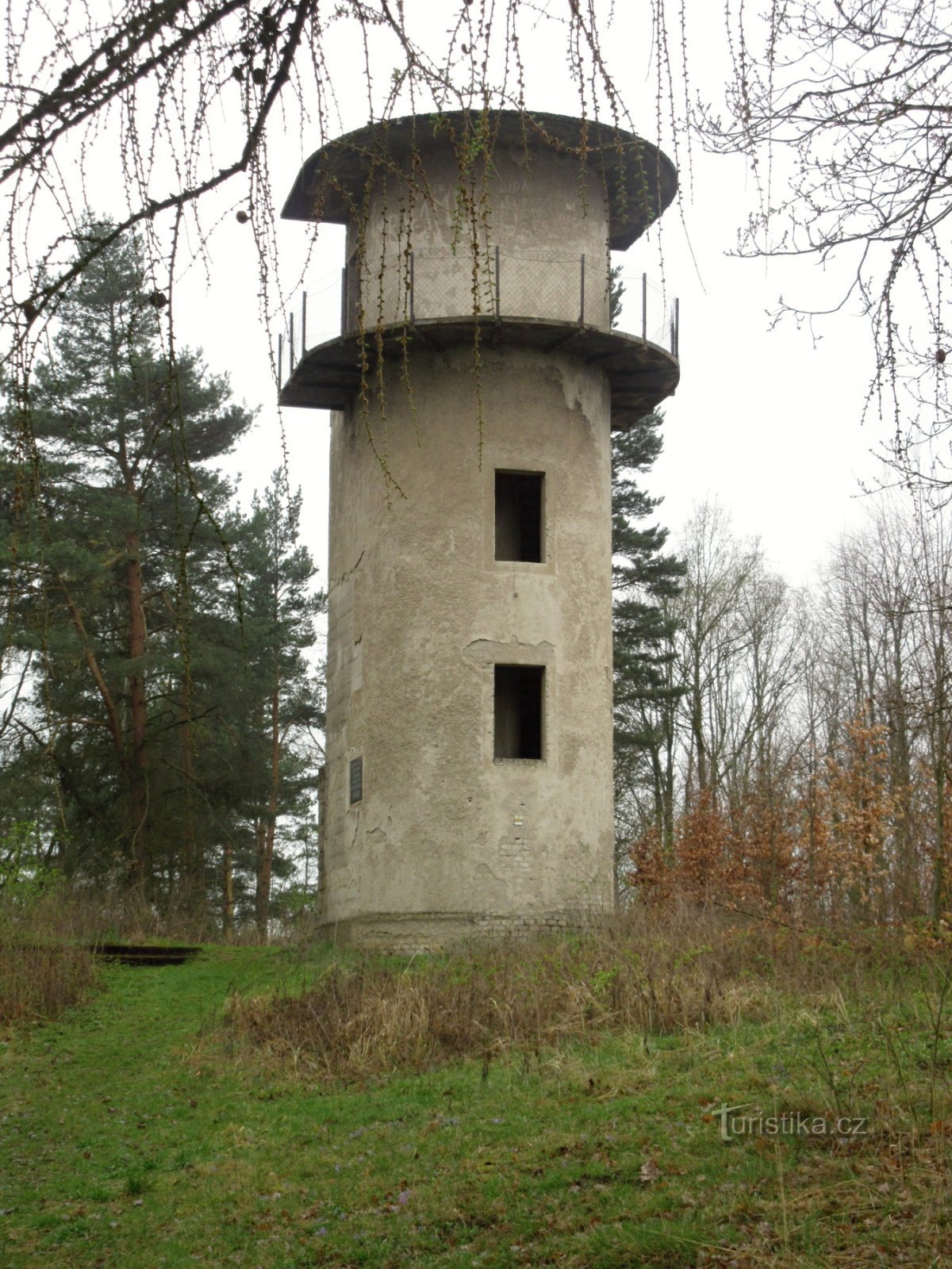 Lookout tower Neštětická hora near Neveklov