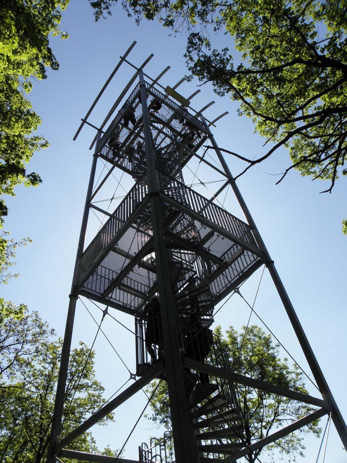 Torre de observación Ostrá Horka en Soběšice - 8.5.2012 de mayo de XNUMX