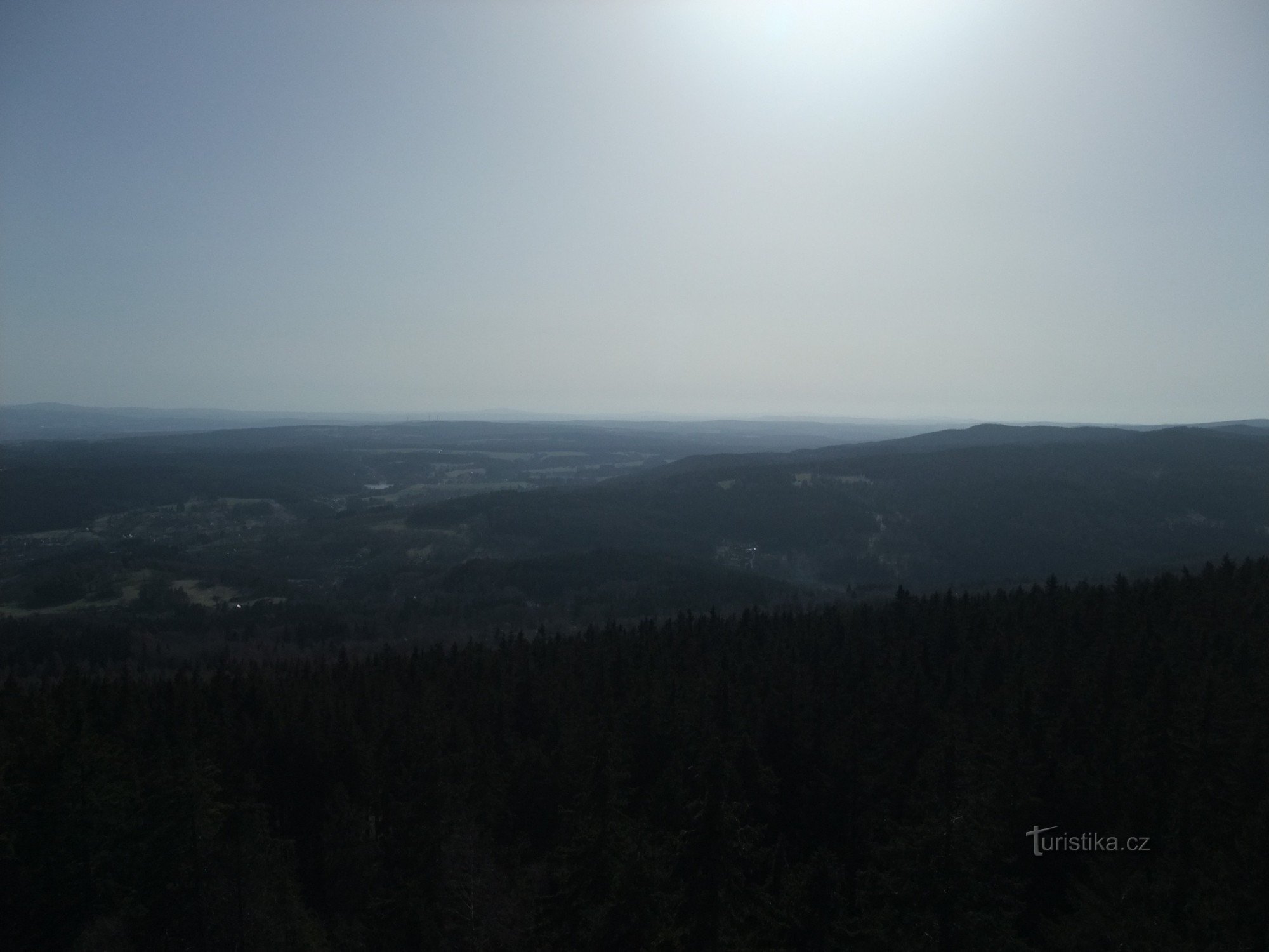 Aussichtsturm Pajndl auf Tisový vrch