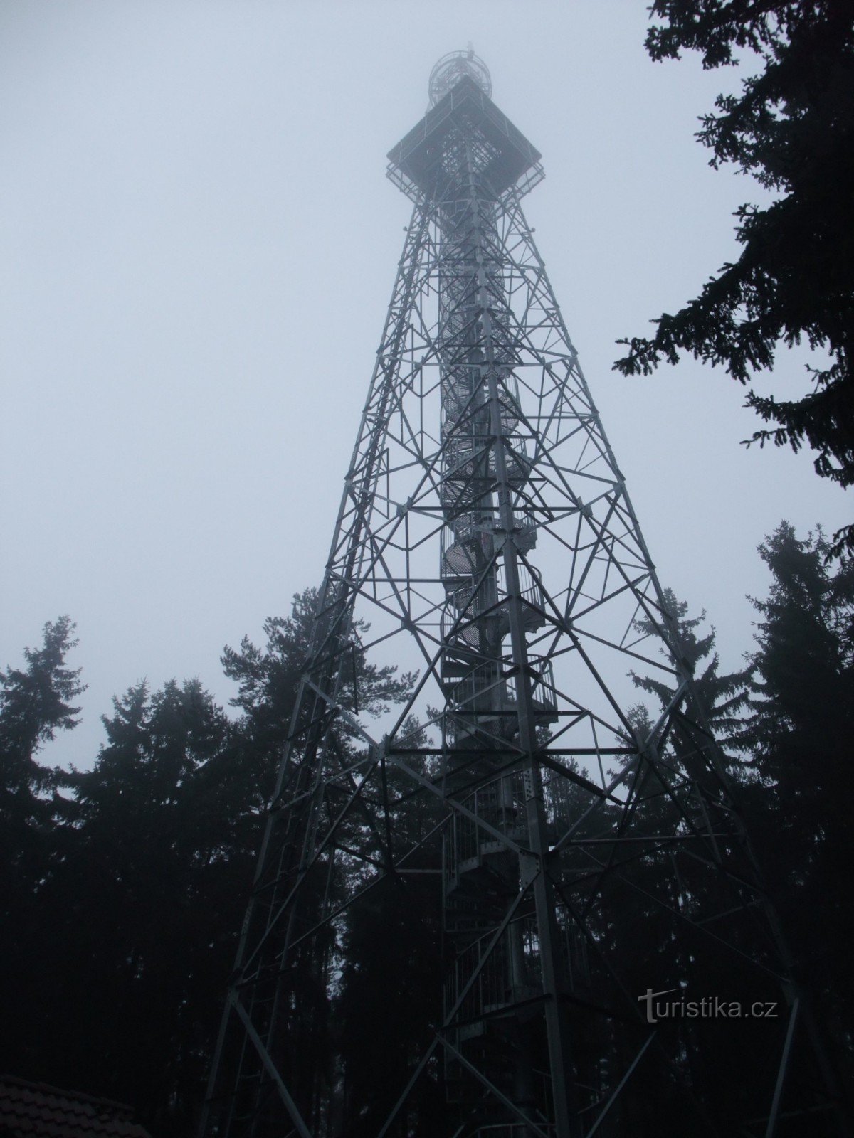 Uitkijktoren Panský vrch bij Drmoul