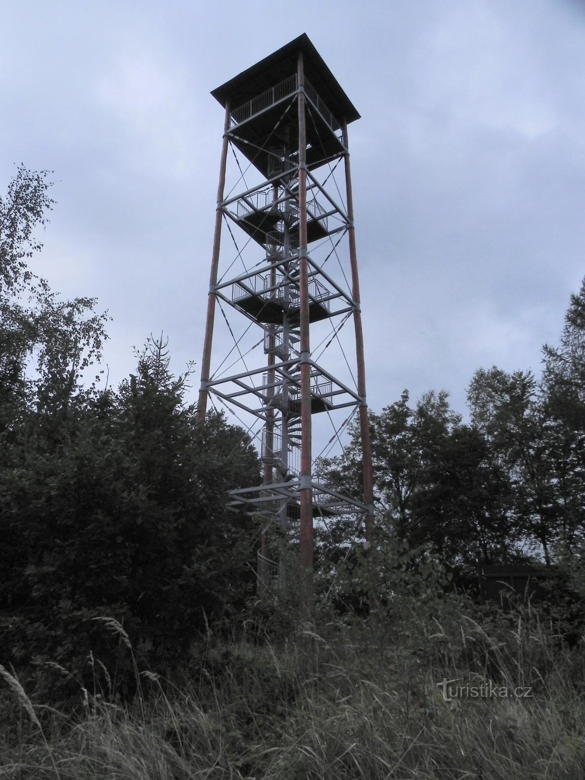 Patýřka udsigtstårn ved Pastviska