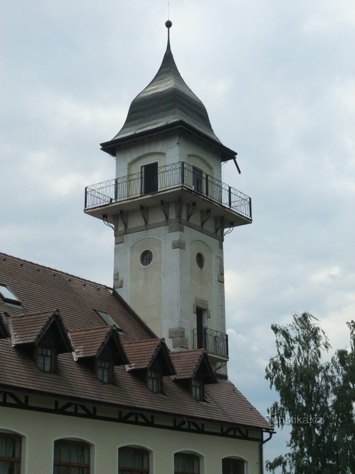 Aussichtsturm Petřín - Jablonec nad Nisou wie in Ihrer Handfläche