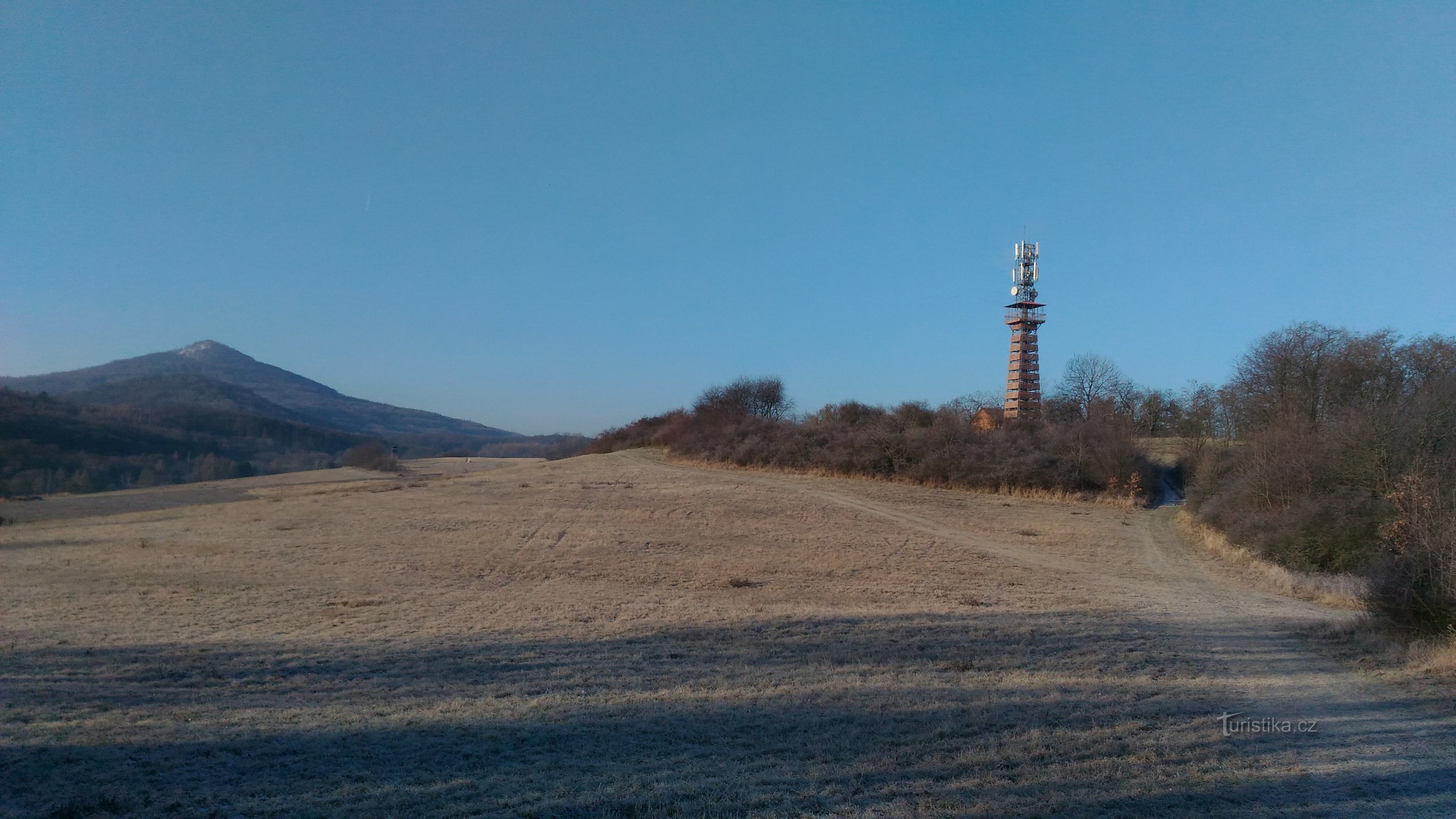 Turnul de observație Radejčín, dealul Kletečná