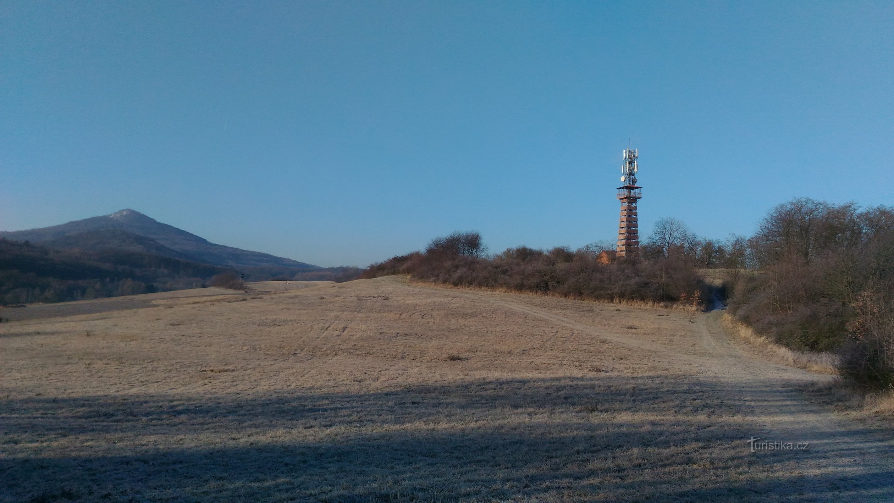 Razgledni stolp Radejčín, hrib Kletečná