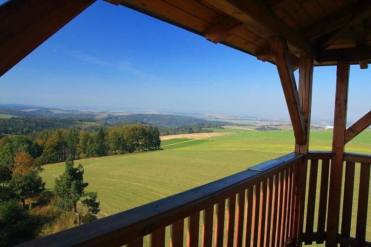 Aussichtsturm Šance bei Jakubčovice