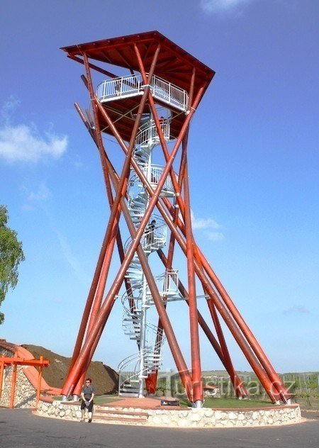 Zonnige uitkijktoren