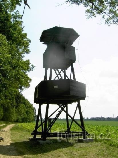 Uitkijktoren Státula: toegangsweg naar de uitkijktoren