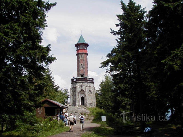 Смотровая башня Štěpánka