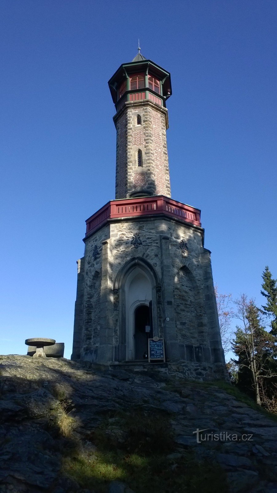 Aussichtsturm Stepanka.