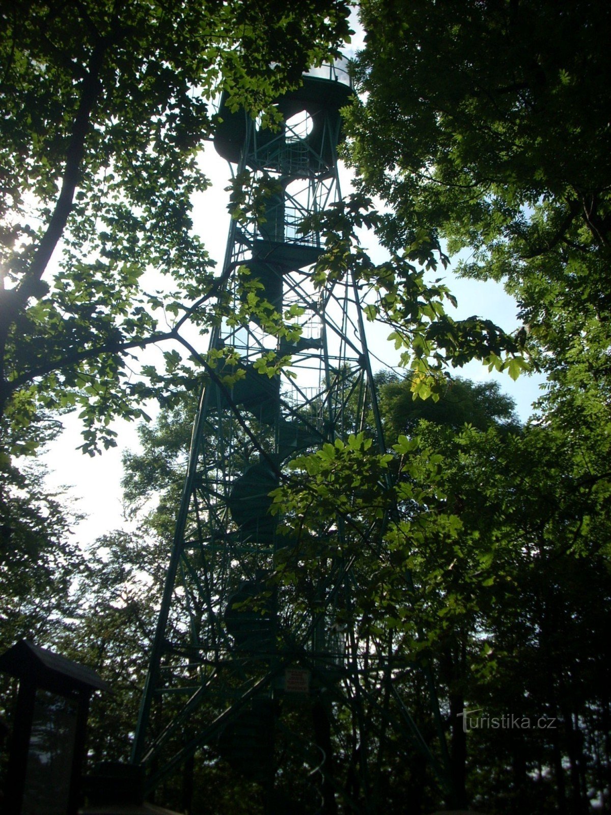 Torre de observação Studenec pela segunda vez