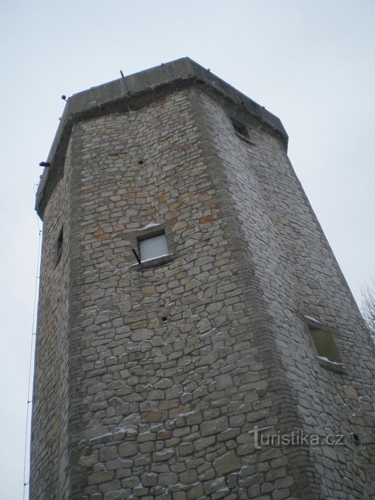 Studený vrch torre di osservazione