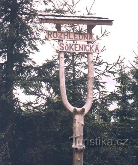 Razgledni stolp Sůkenická