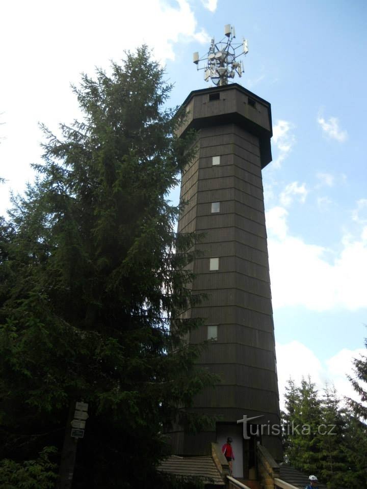 turnul de observație Súkenická (Čerták)