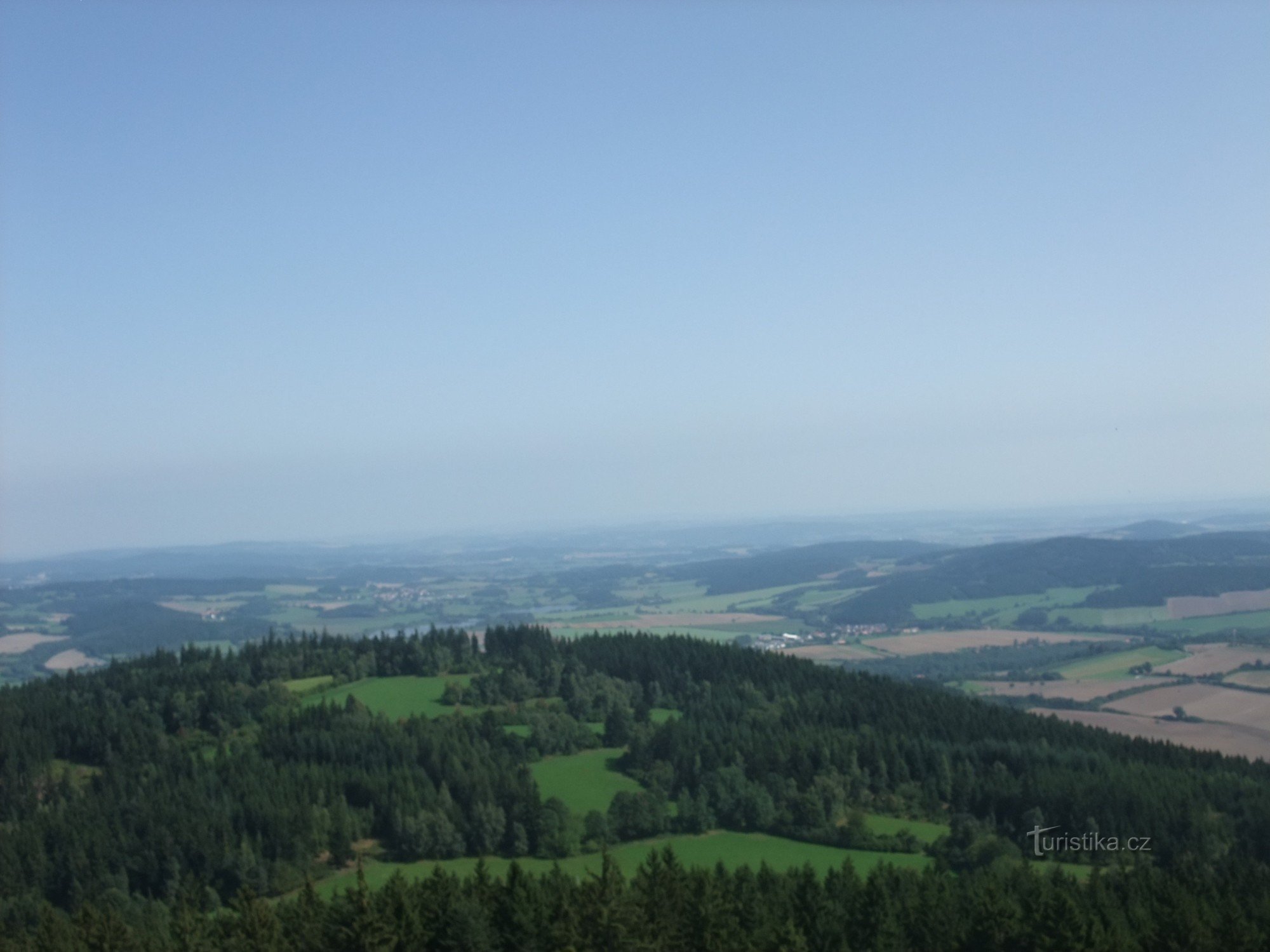 Sšatice近くのSvatobor Lookout Tower