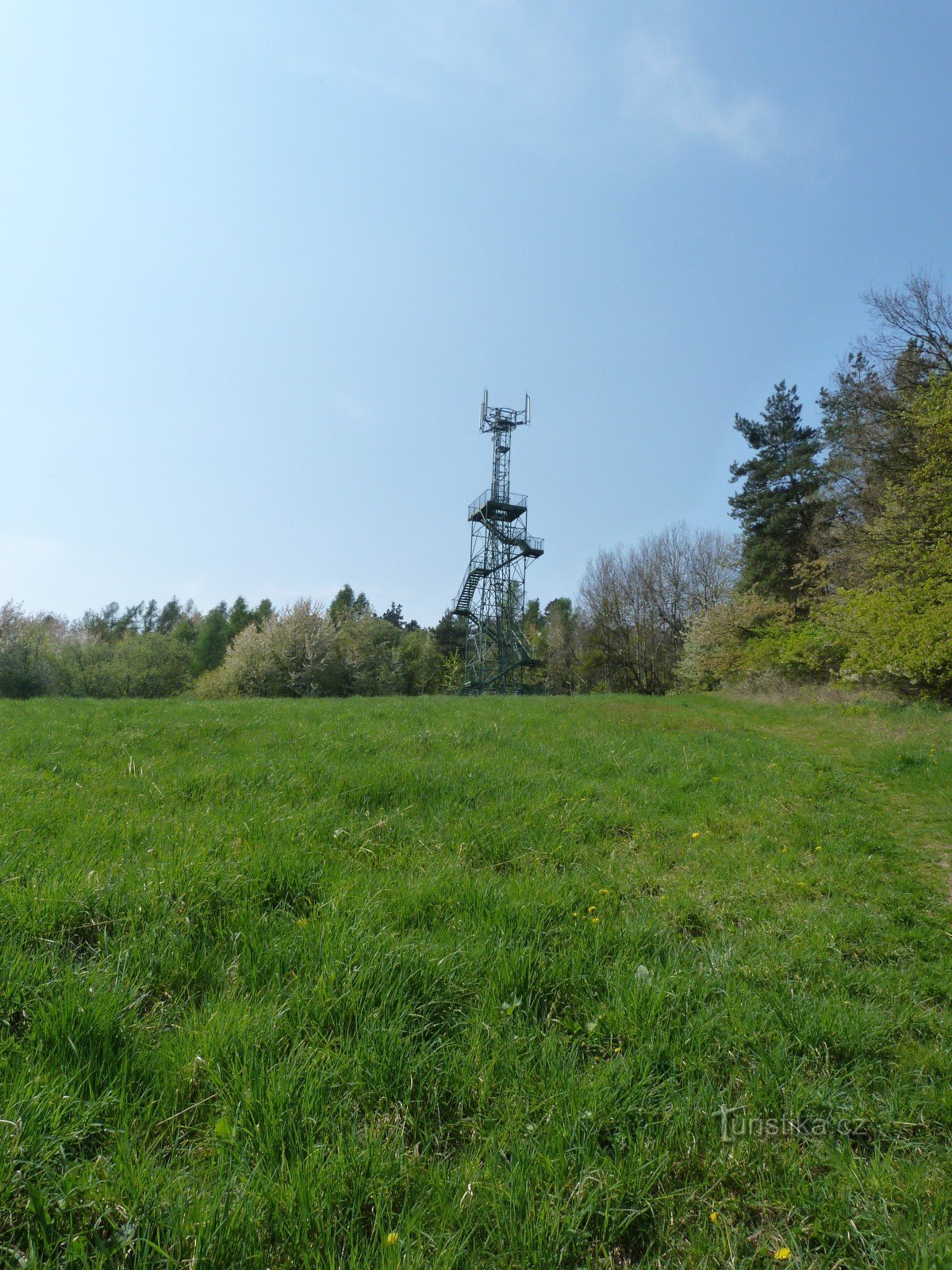 Tour de guet Třenická hora près de Cerhovice