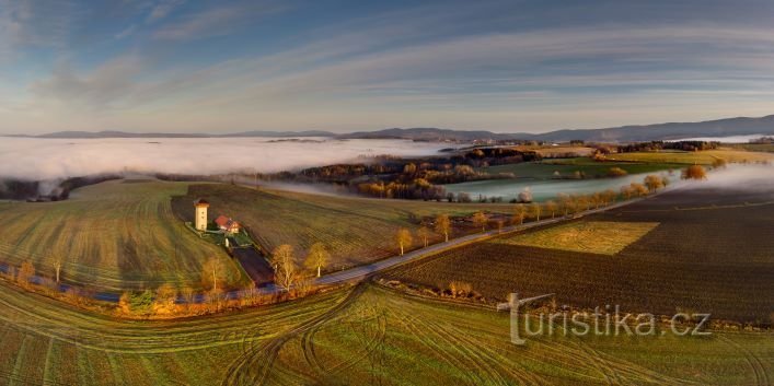 Udsigtstårn nær Borovice, Vysoké nad Jizerou