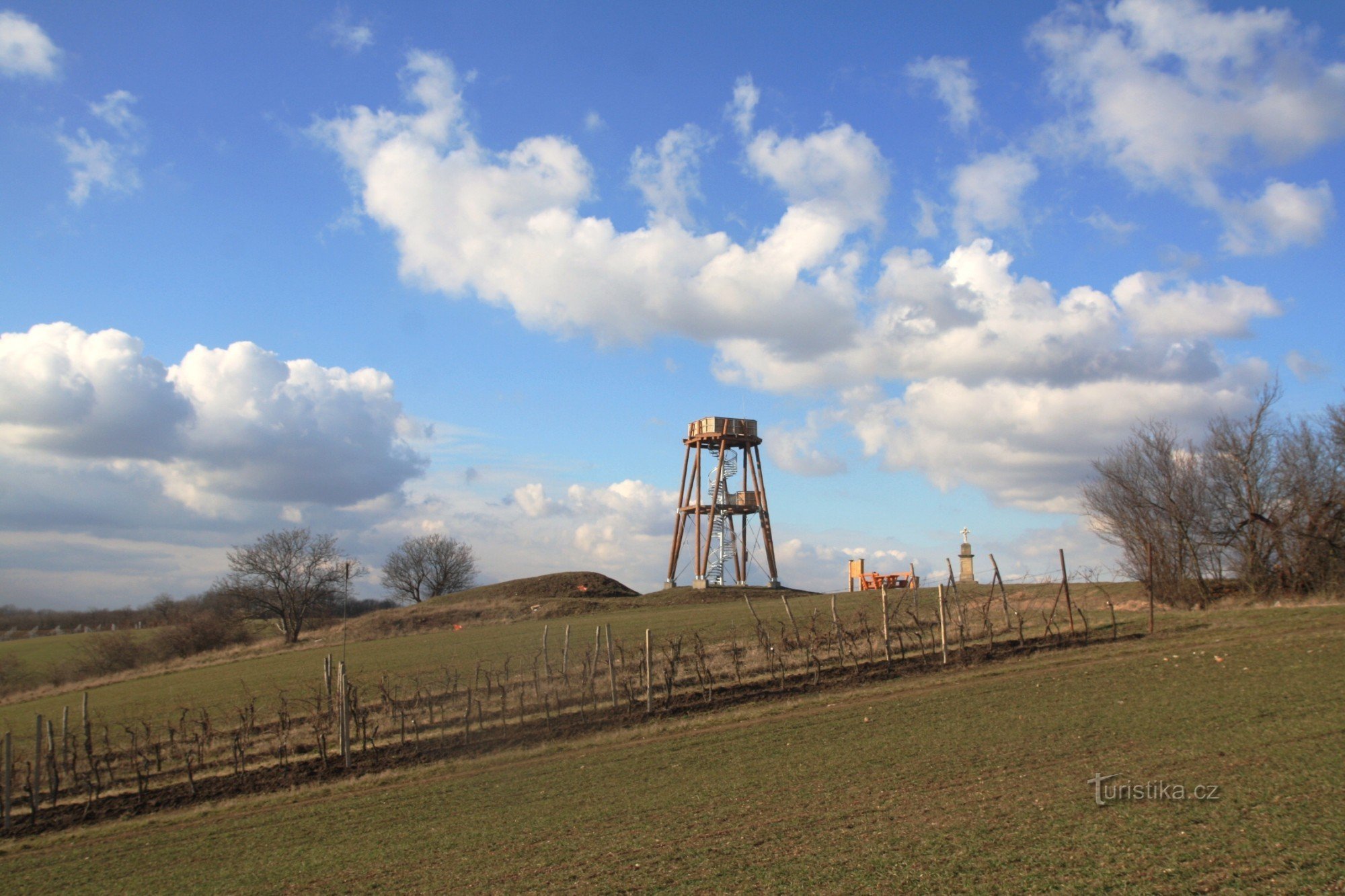 Torre de vigia na cruz