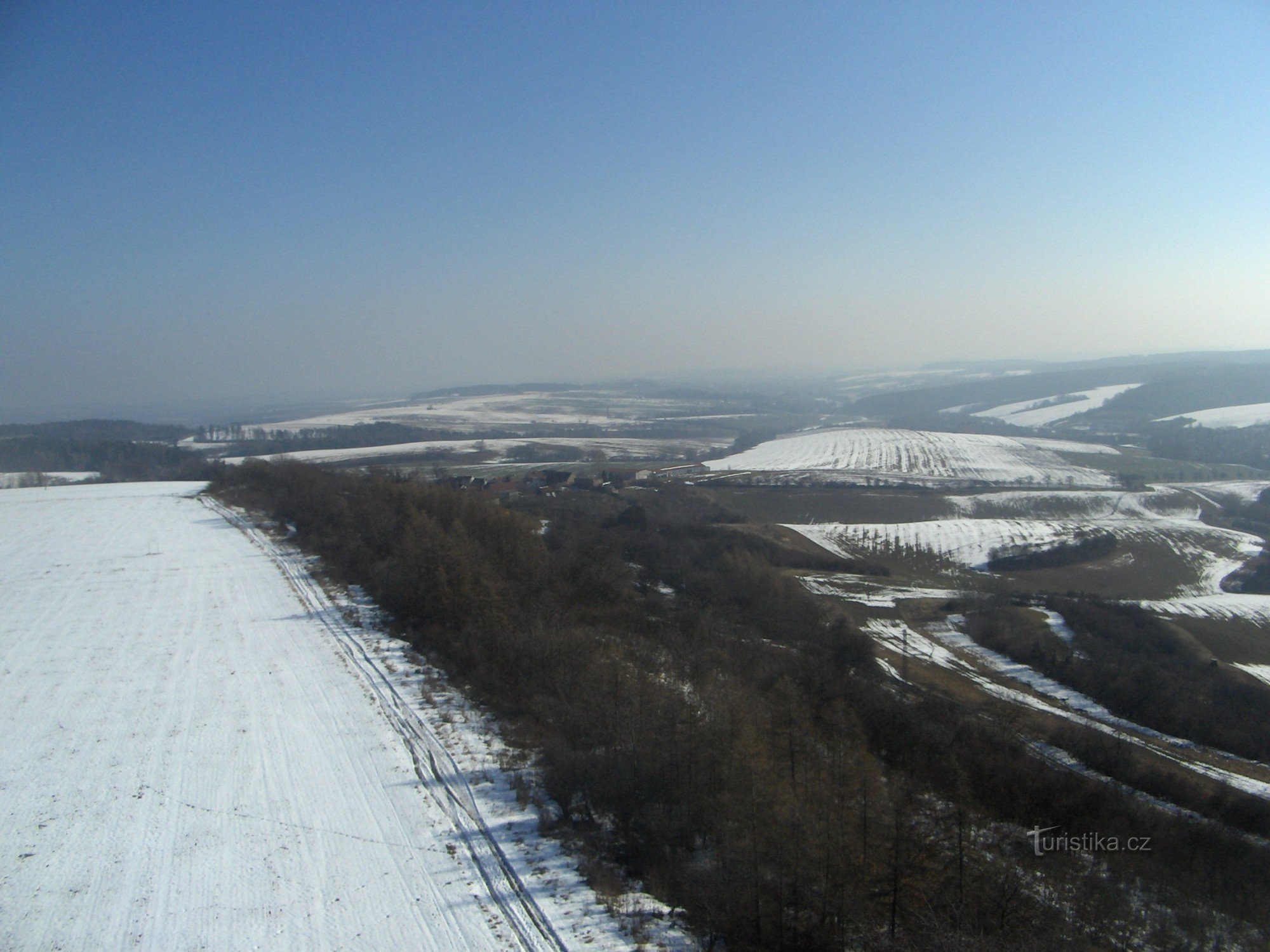 Lookout tower near the village of Líský