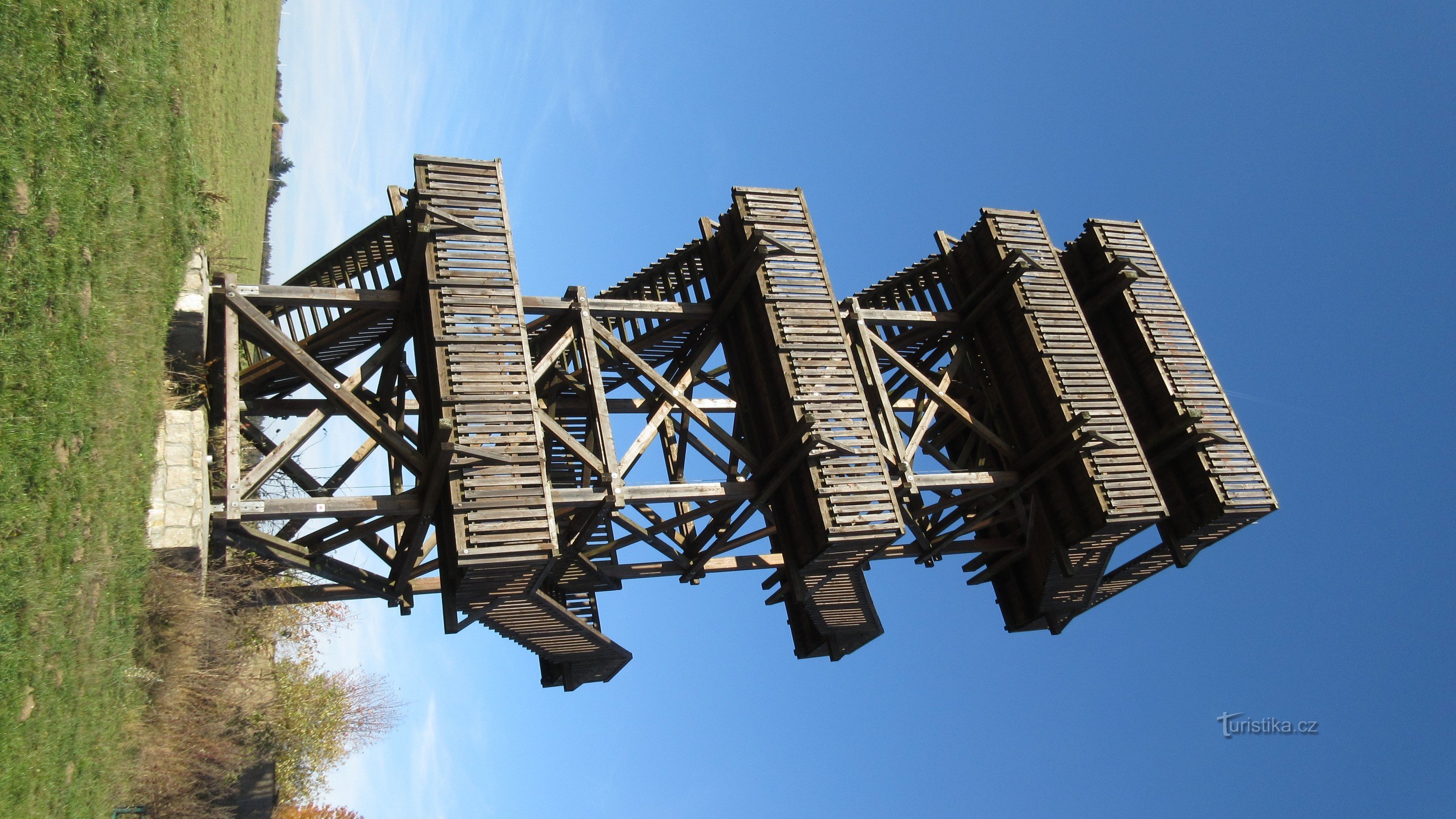 Lookout tower U Strejců on the educational trail