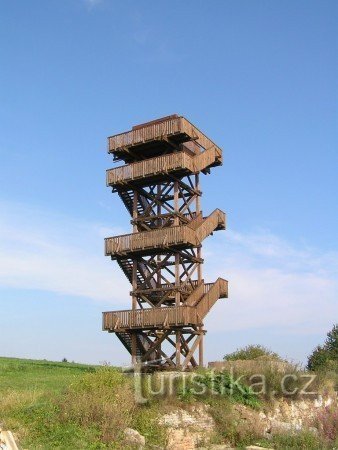 Tháp quan sát U Strejců ở Horní Luby gần Kraslice