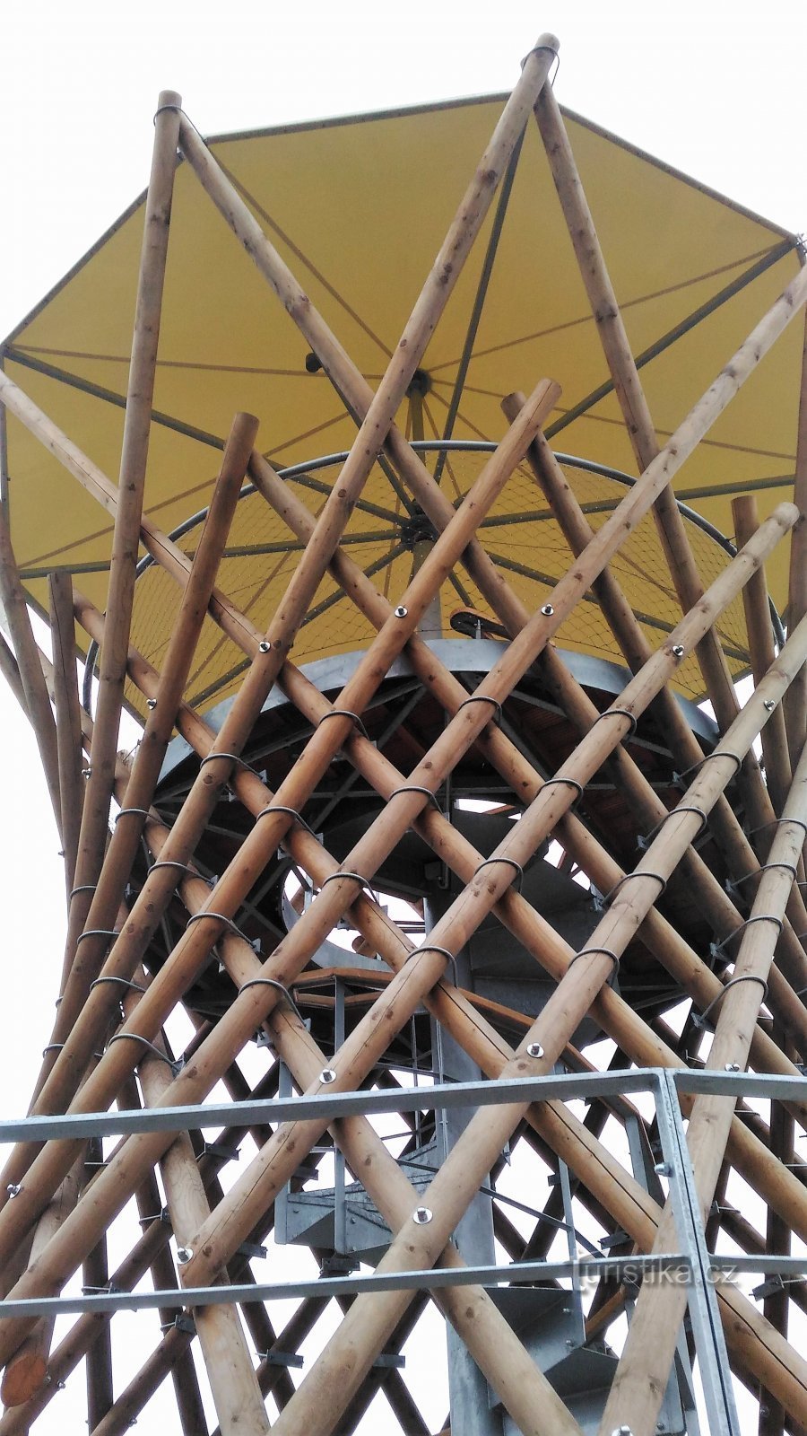 Lookout tower U Zámečku in Lovosice.