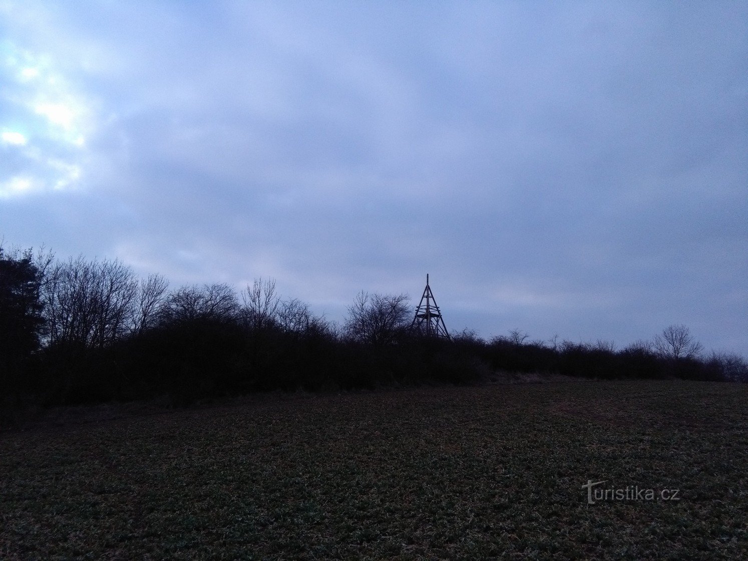 Rozhledna Veselov – malá, ale hezká