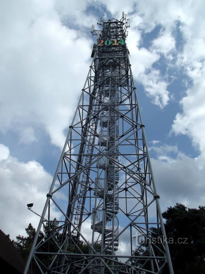 Aussichtsturm Veselý vrch