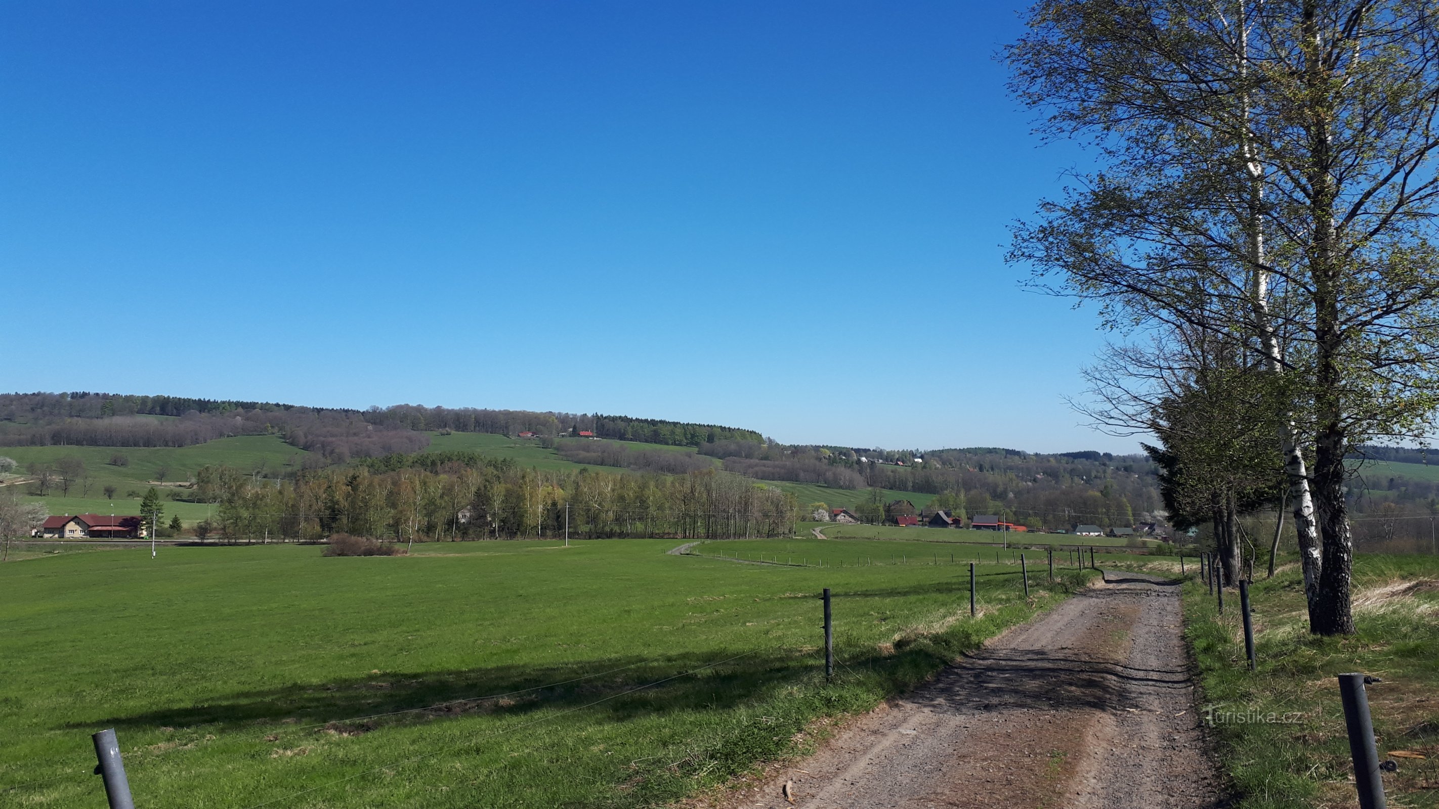 Razgledni stolp Vlčí Hora pri Krásná Lípa