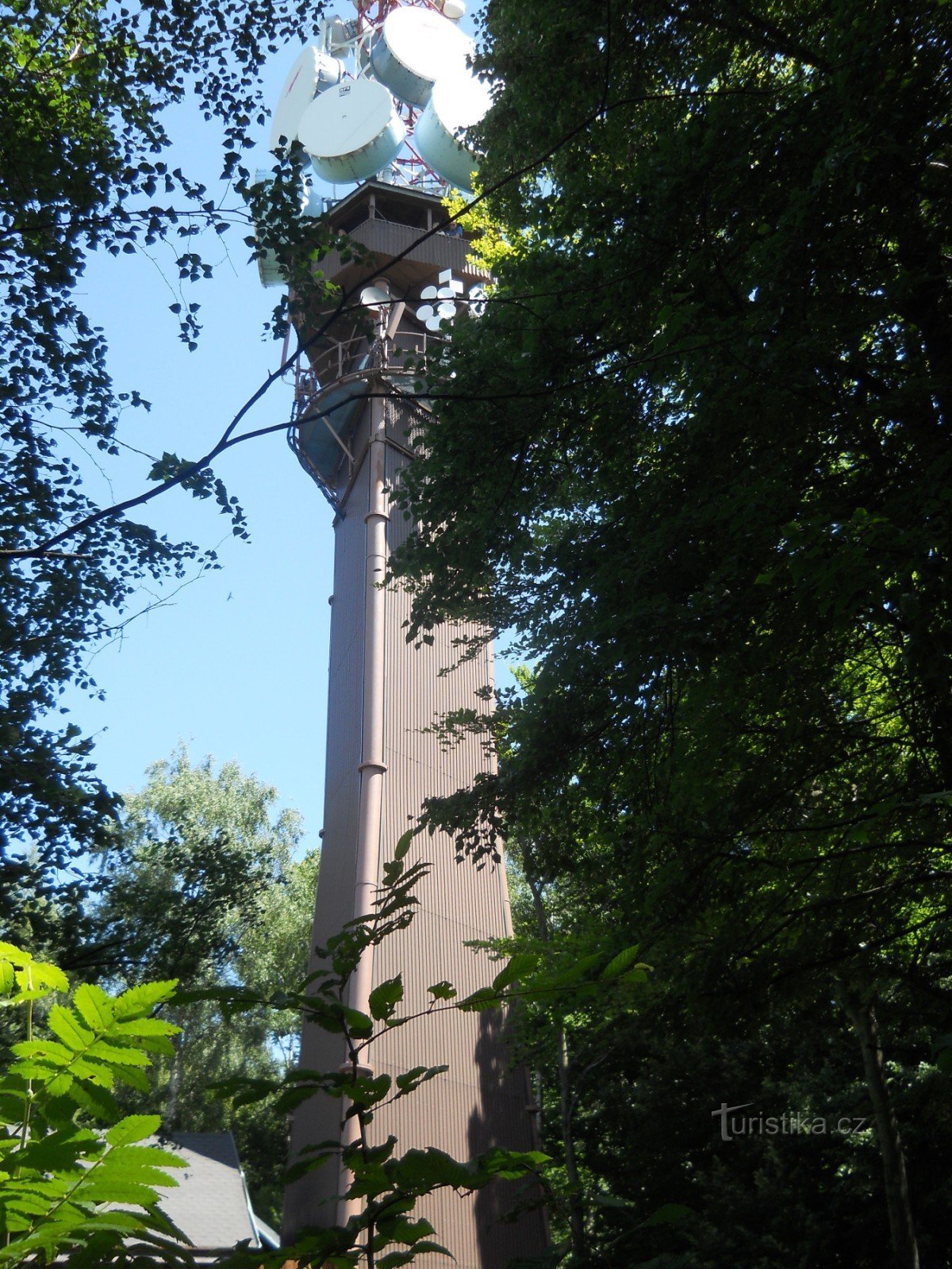 Aussichtsturm Vrátenská hora