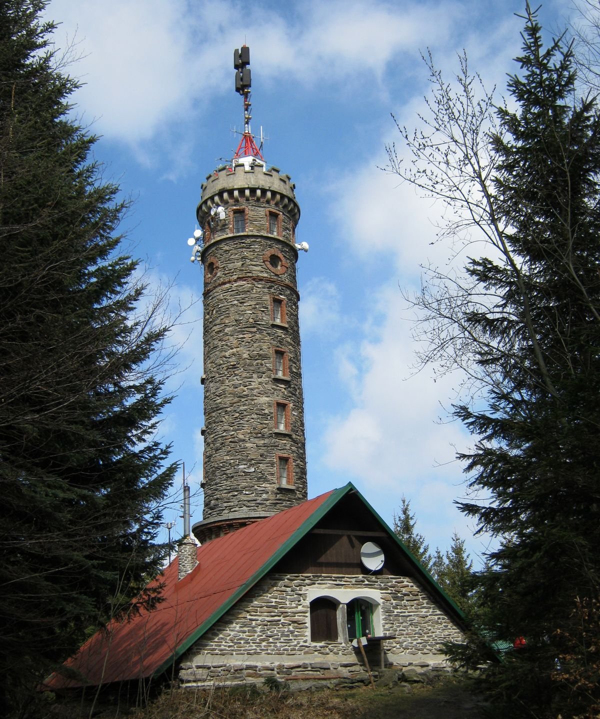 Zlatý Chlum lookout tower