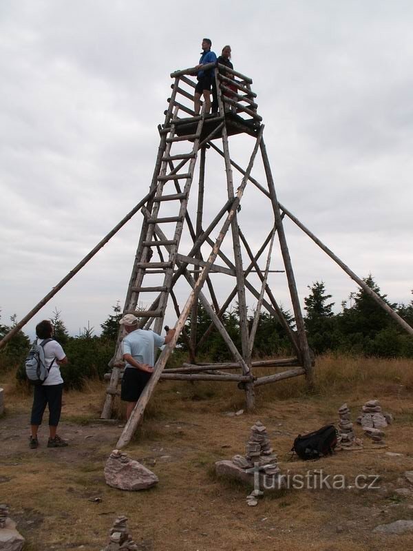 Punto panoramico su Velké Deštná