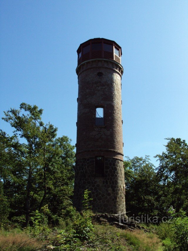 Lookout towers of the Šluknovský promontory