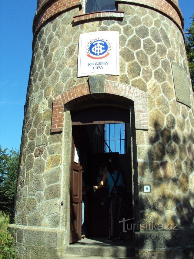 Torres de vigia do promontório de Šluknovský