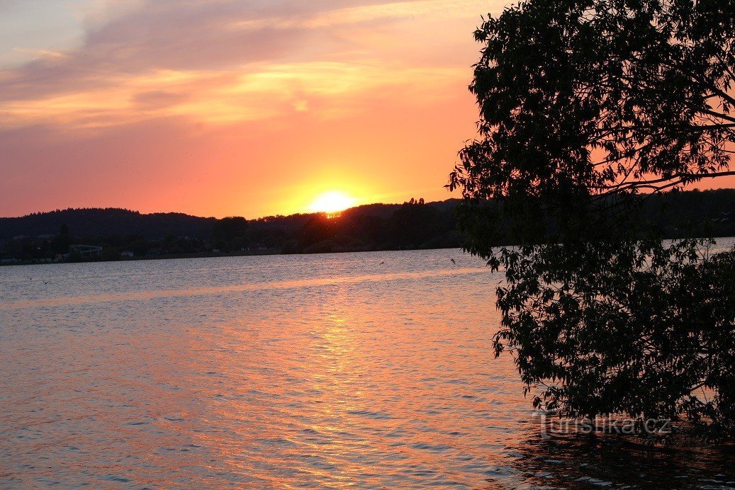 Glæde, solnedgang