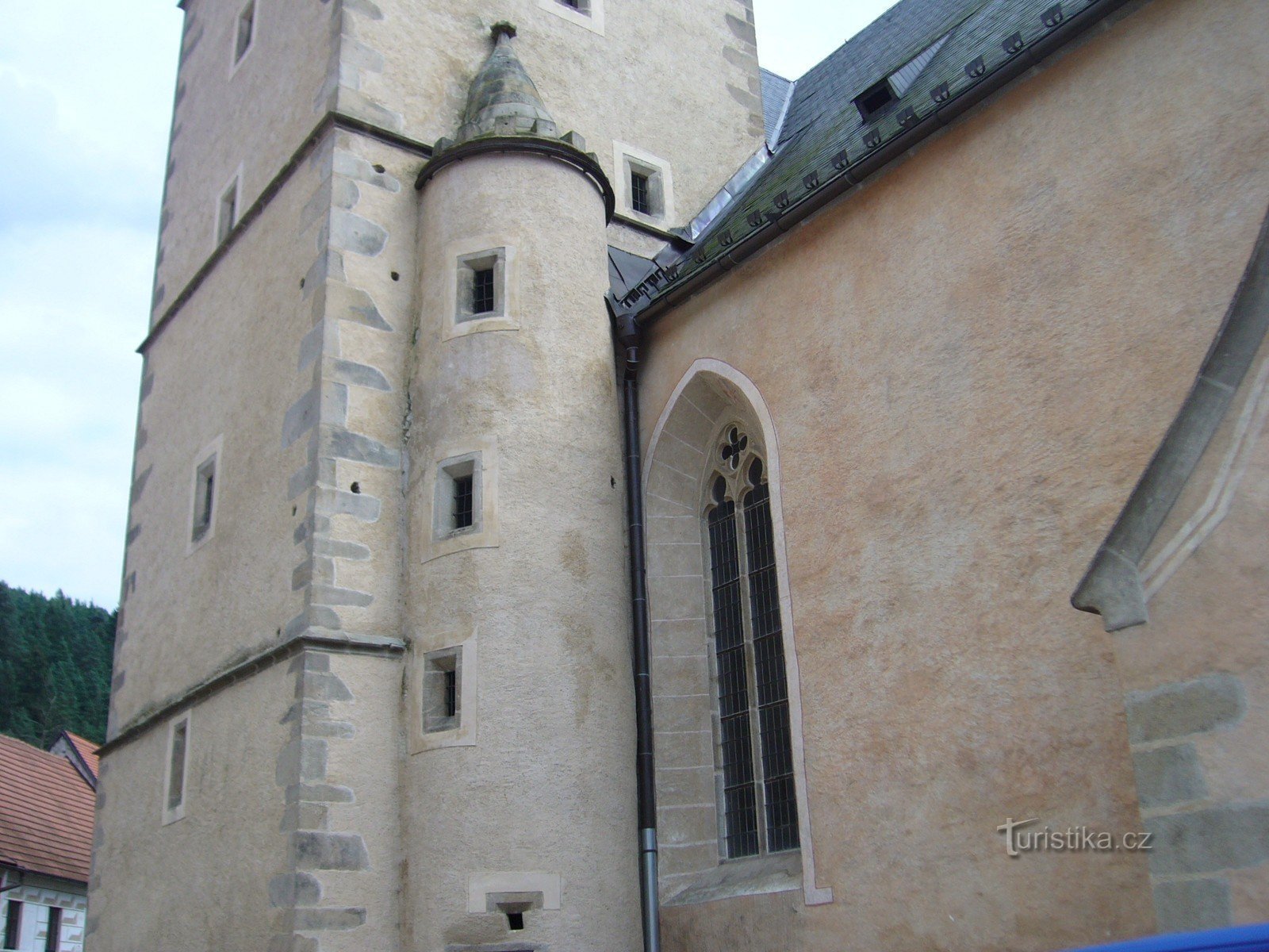 Rožmberk nad Vltavou Iglesia de St. Nicolás