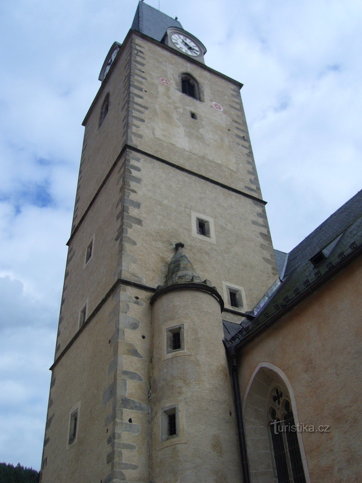 Rožmberk nad Vltavou Iglesia de St. Nicolás