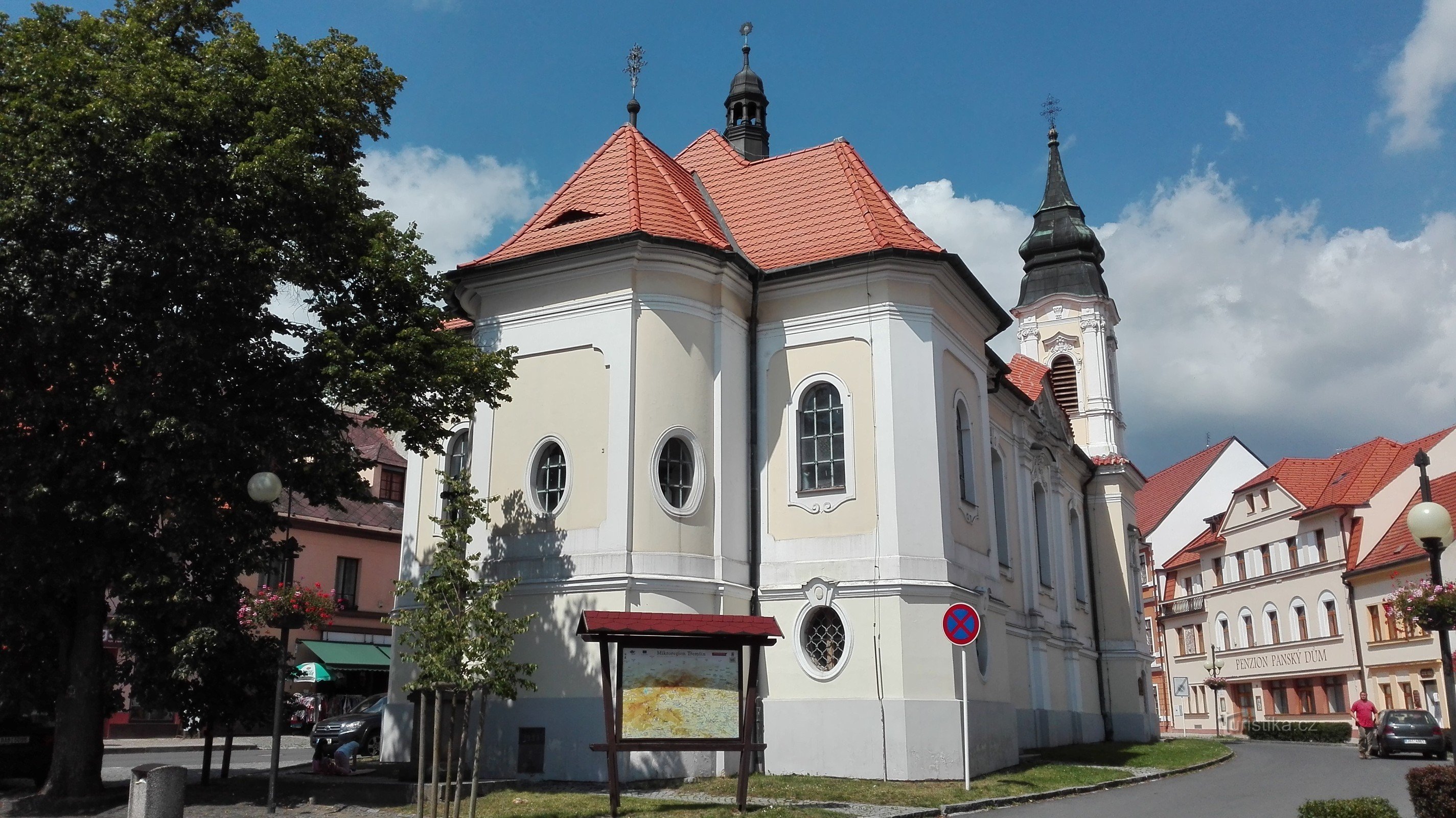 Rožmitál-torget.