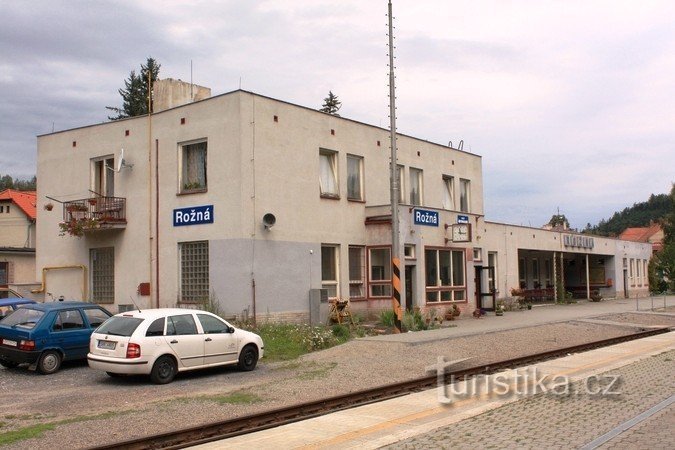 Rožná - railway station