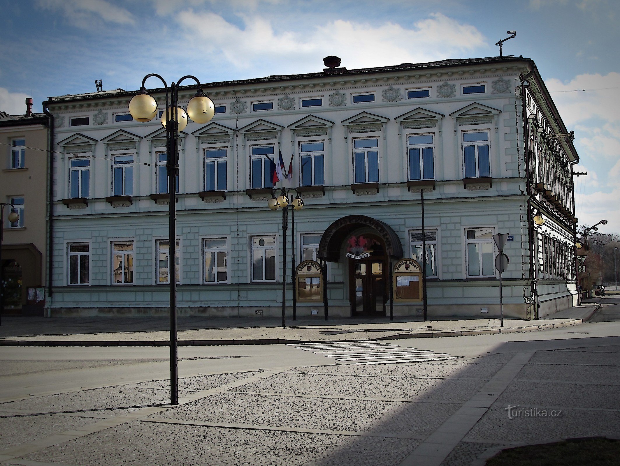 Rožnov pod Radhoštěm - la place principale