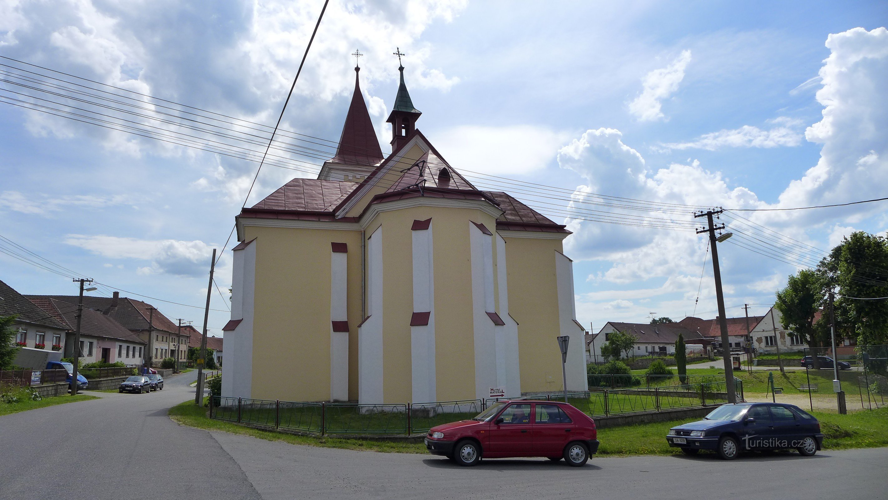 Rozseč - kostel Nejsvětějšího srdce Ježíšova