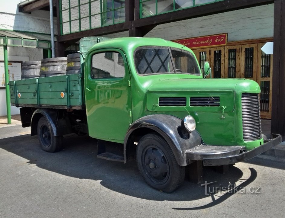 delivery to the distillery yard