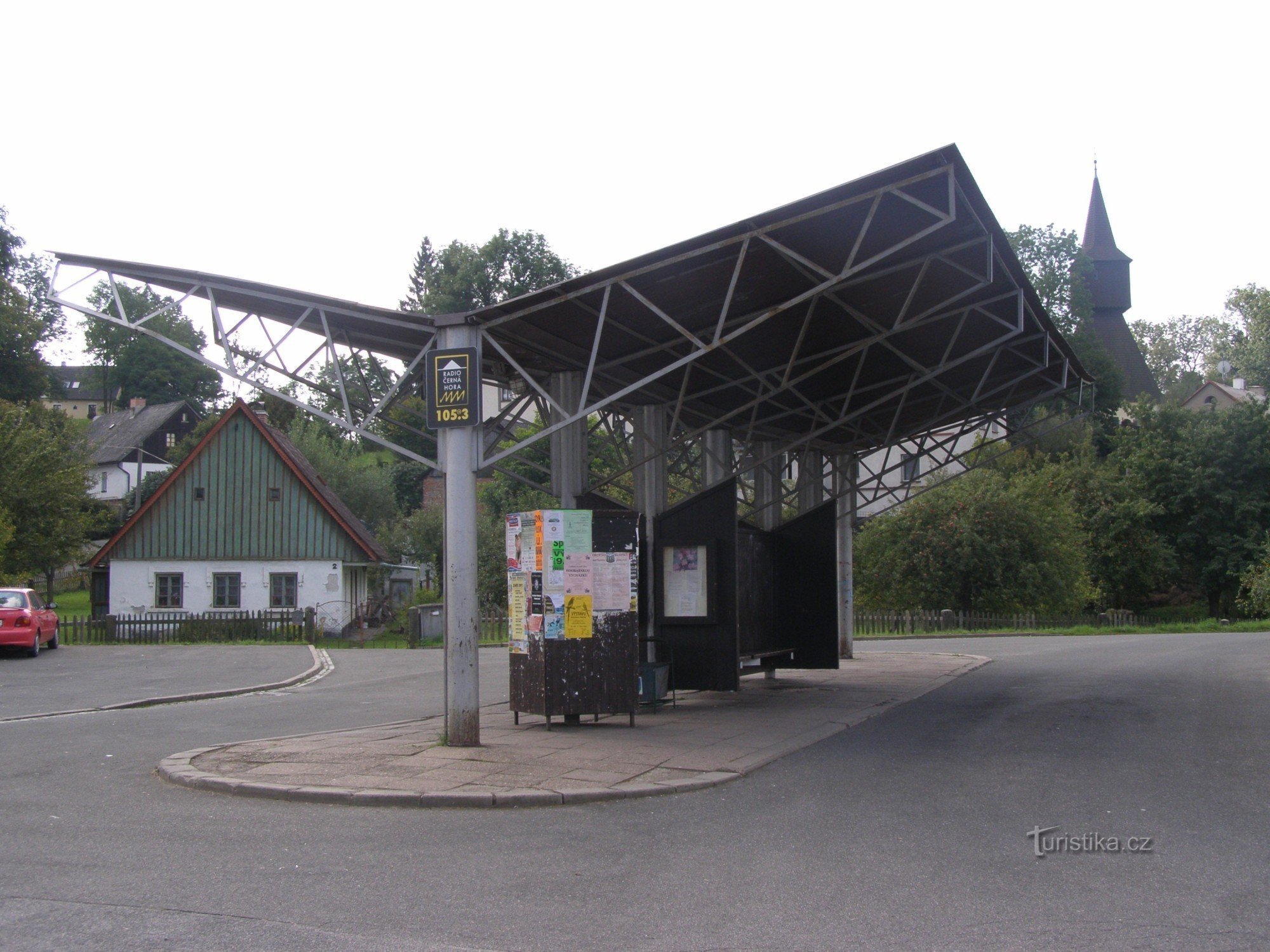 Rtyně v Podkrkonoší - autobusové nádraží