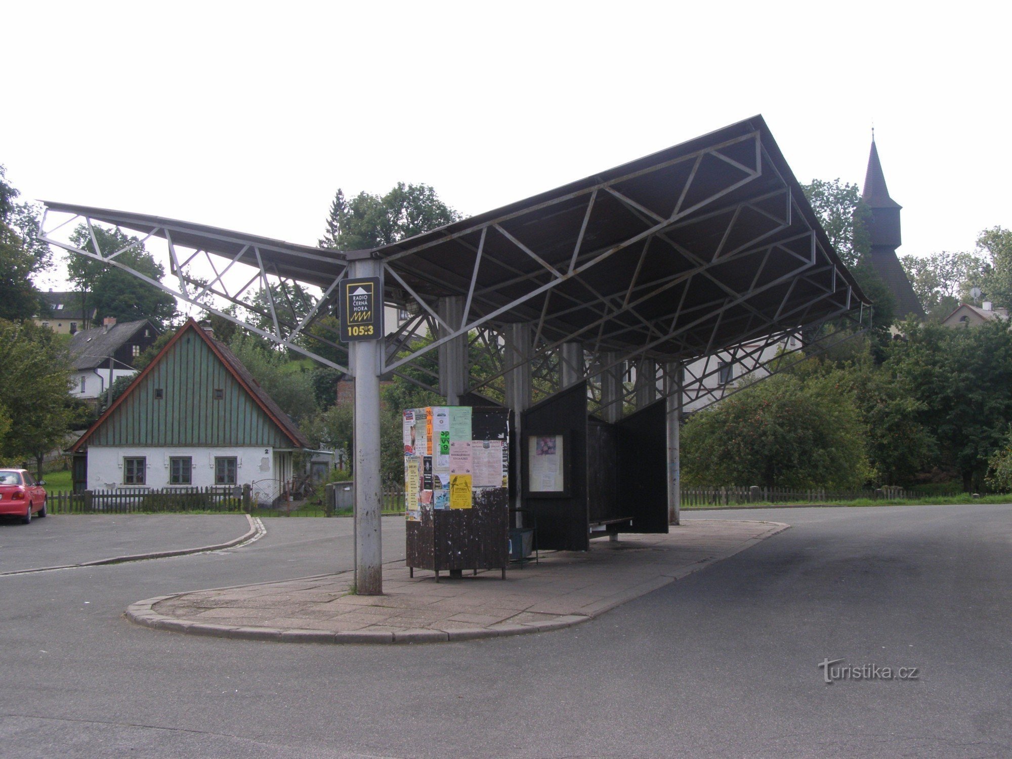 Rtyně in Podkrkonoší - bus station