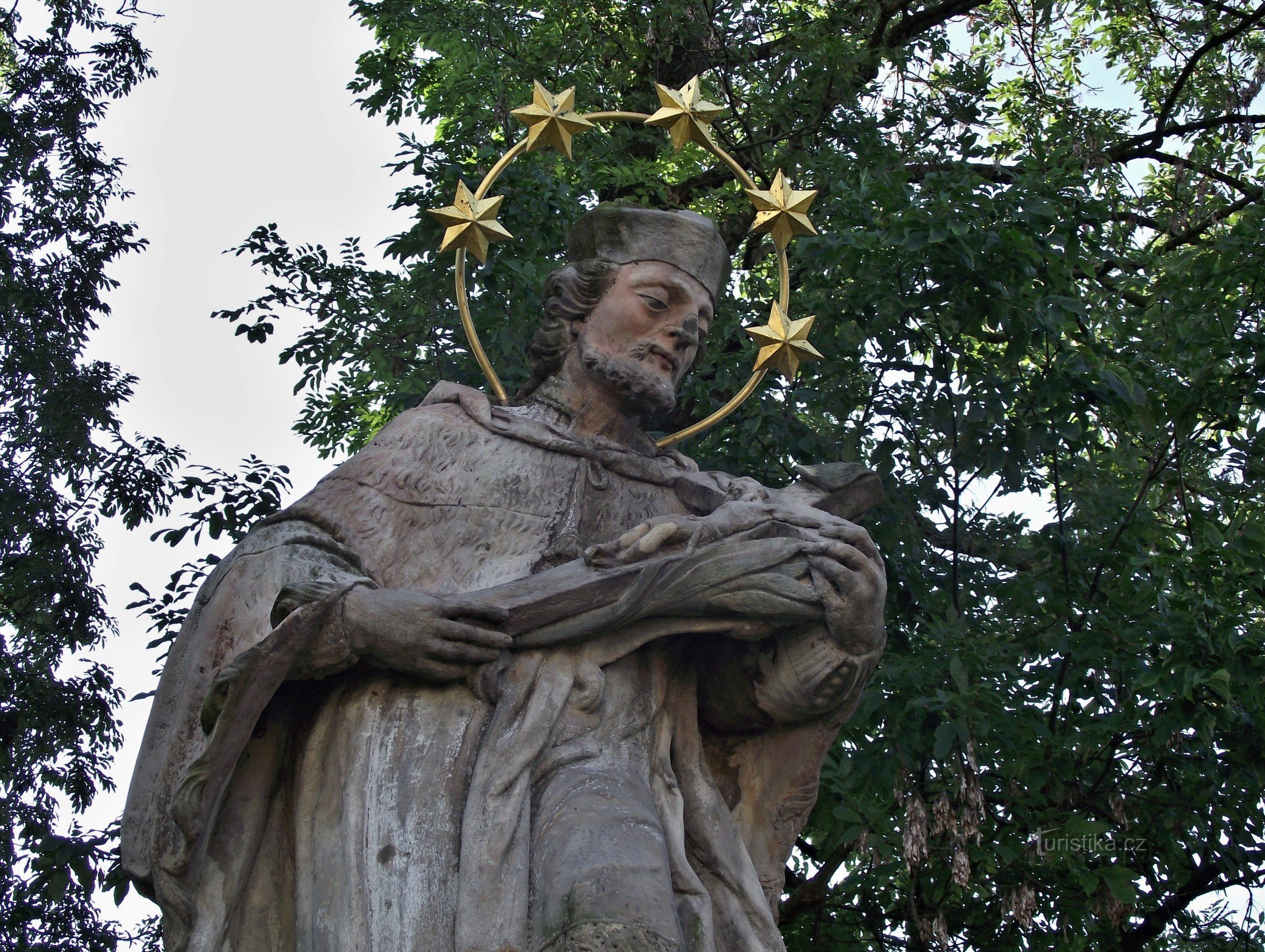 Rudná pod Pradědem - statua di S. Jan Nepomucký