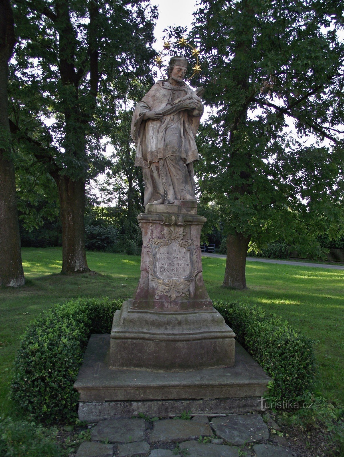 Rudná pod Pradědem - statuia Sf. Jan Nepomucký