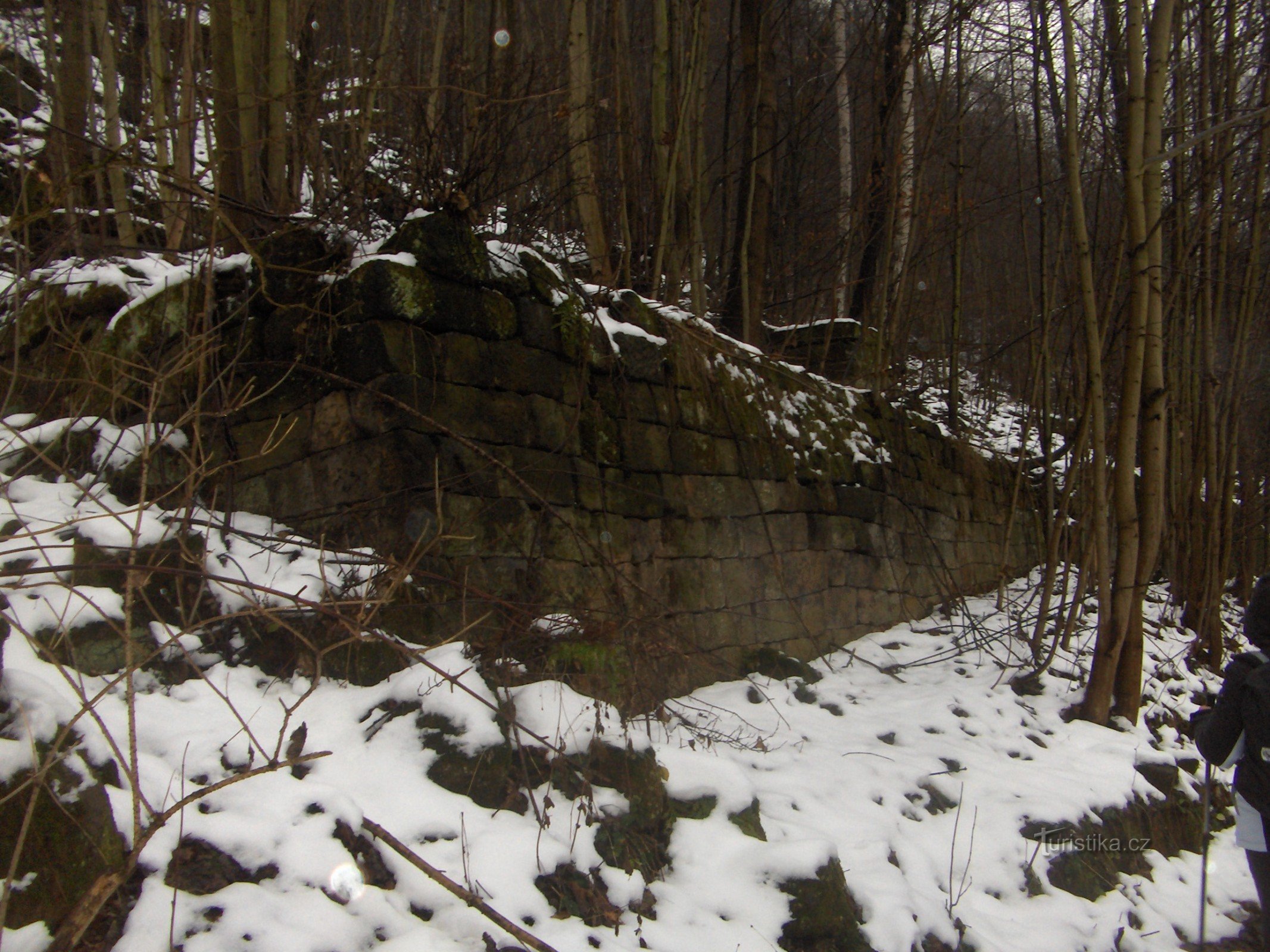 rovine di case tra l'altro