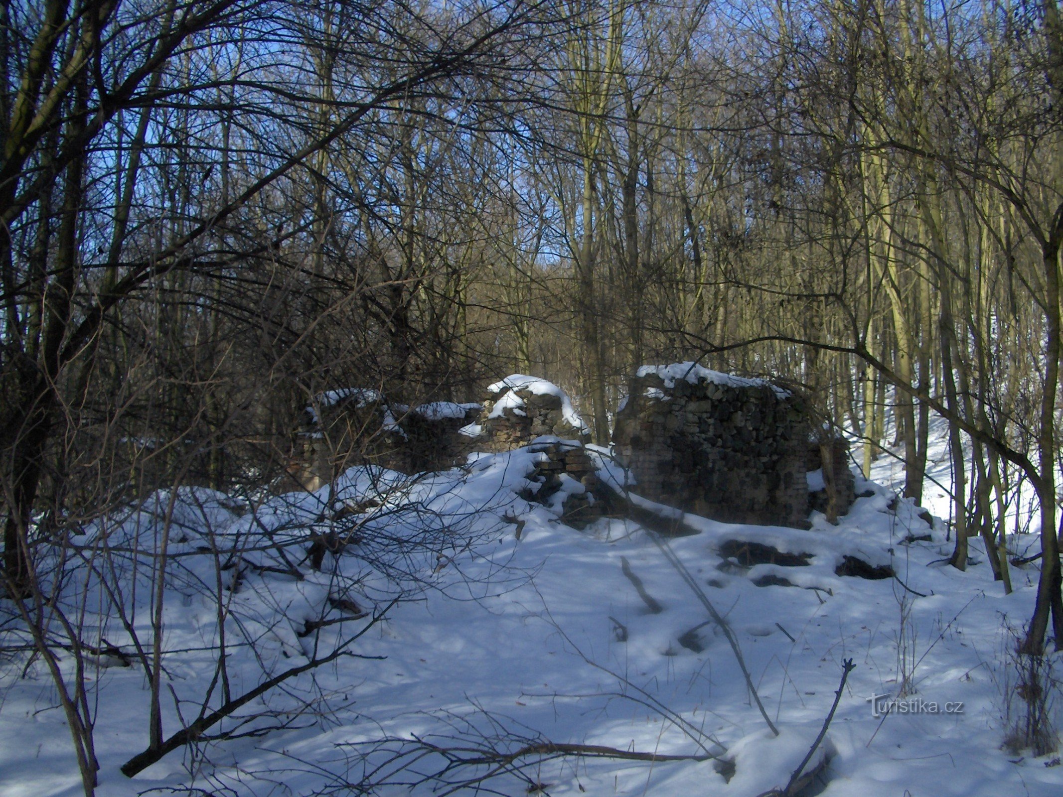 Ruines de la réserve de gibier